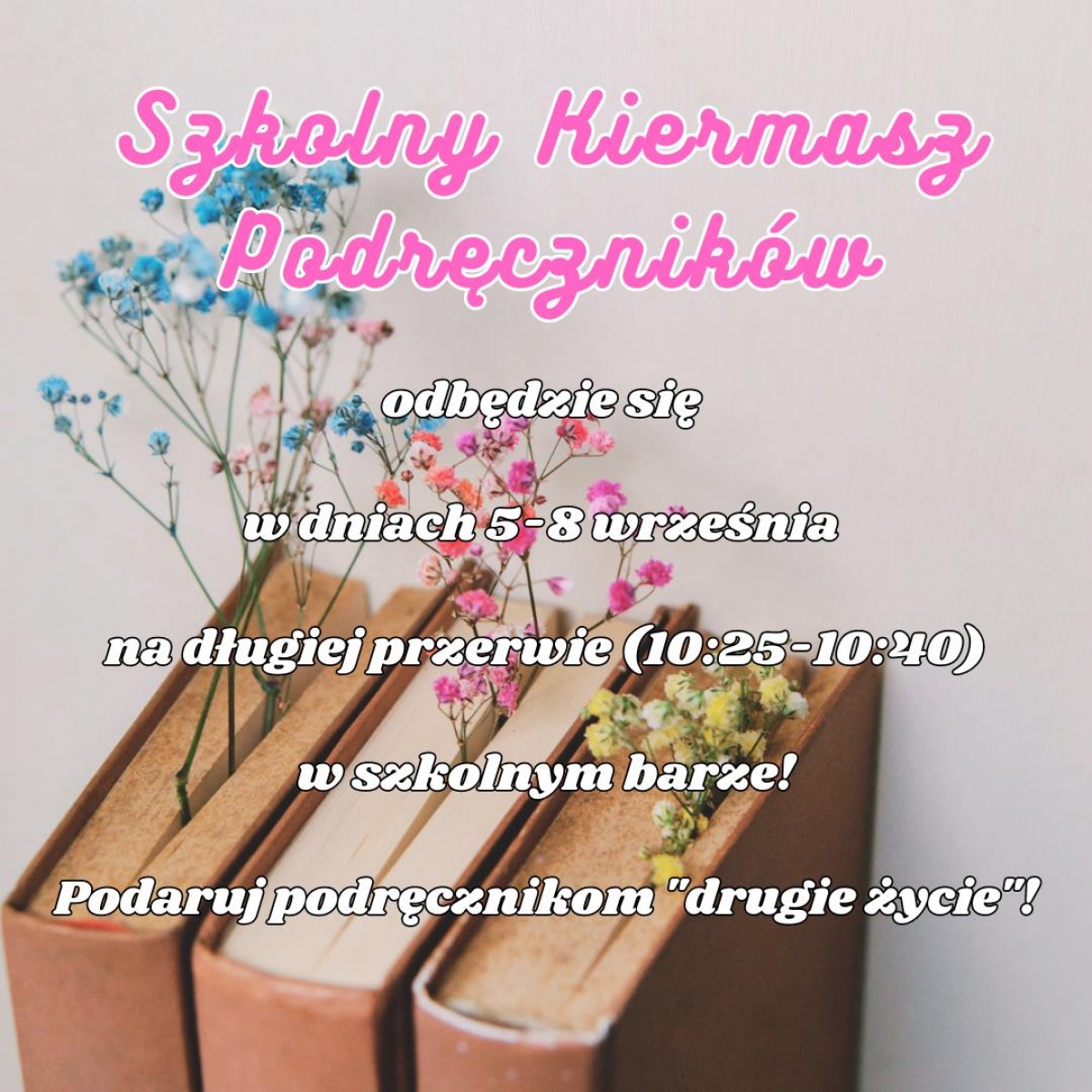 Szkolny Kiermasz Podręcznik&oacute;w